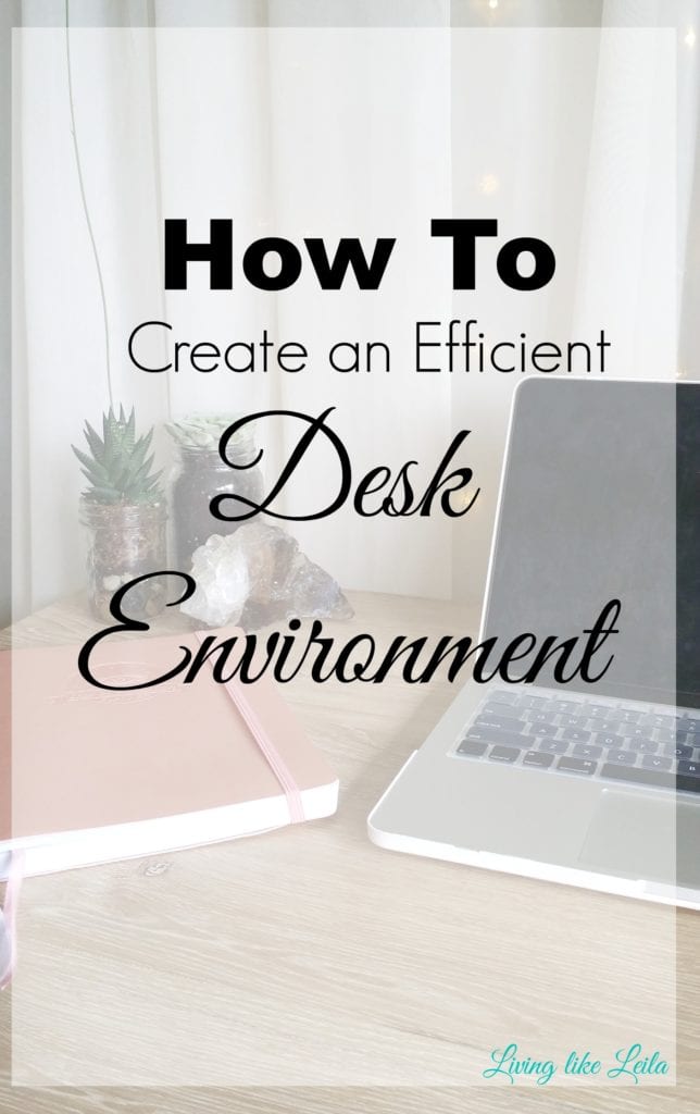 Are you having trouble trying to focus or get work done at your desk? Try revamping and organizing your desk space with these tips, and get inspired and motivated to get productive! --www.LivinglikeLeila.com--